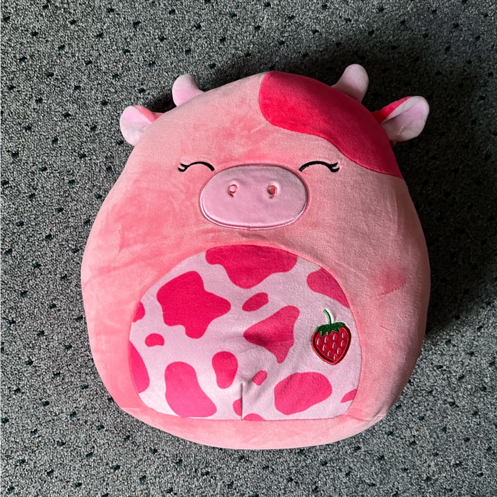 Calynda the Strawberry Cow 12 inch Squishmallow